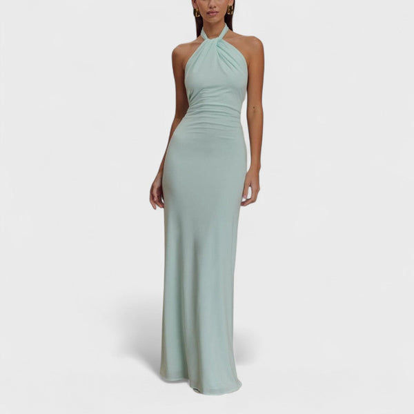 Klara – Rochie din Mătase cu Bretele