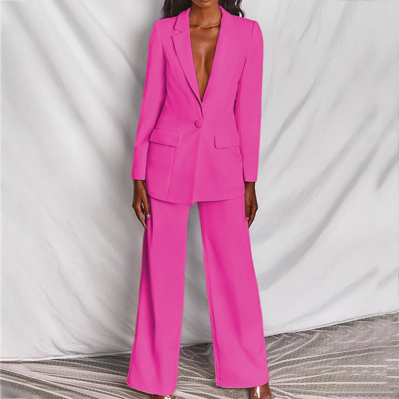 Lara - Blazer Elegant și Pantaloni