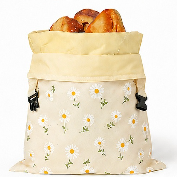 Sac pentru pâine din ceară de albine și 100% bumbac — Premium