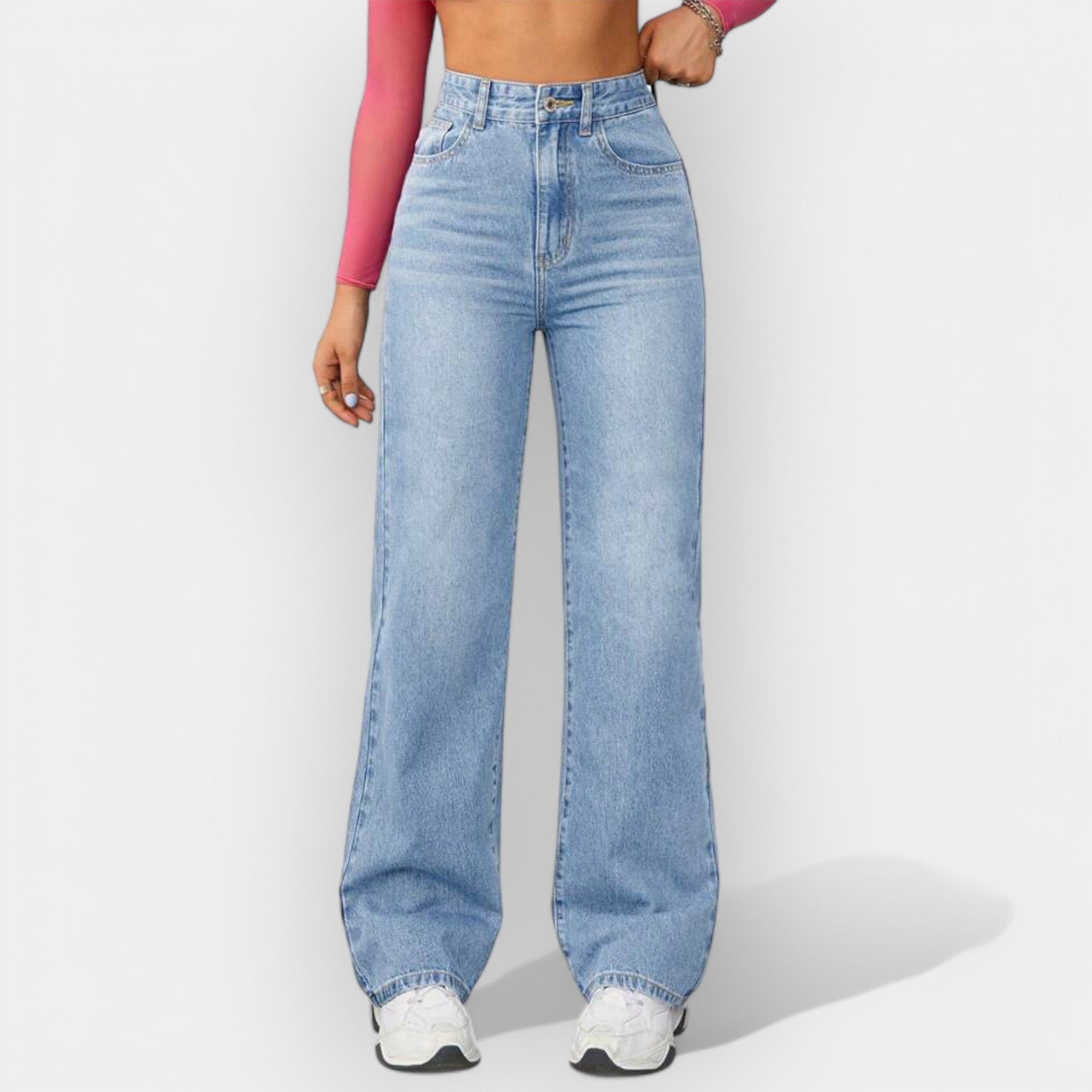 Magdaléna Eleganță Clasică Jeans pentru Confort Zilnic