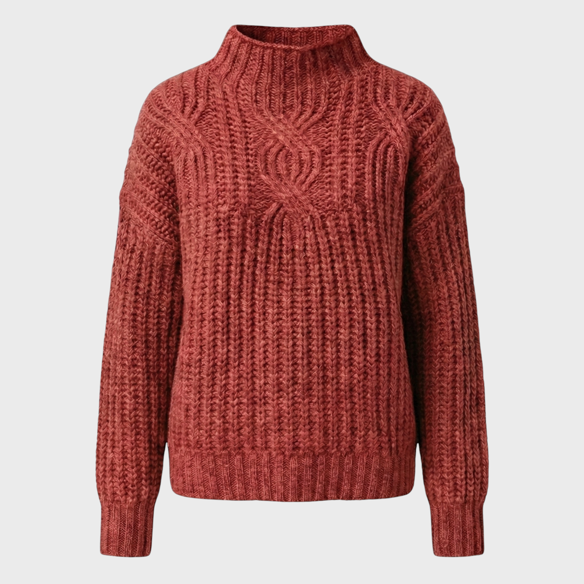 Aroa – Pulover Tricotat cu Guler