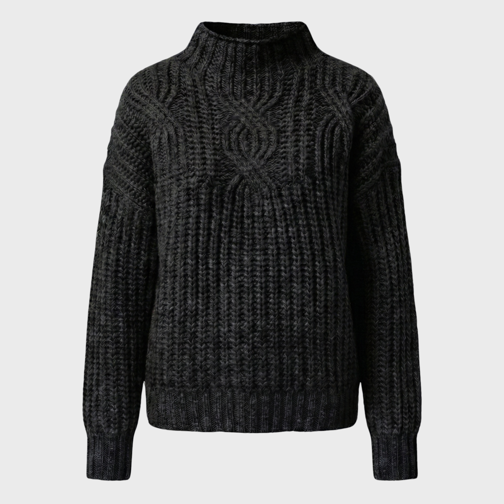 Aroa – Pulover Tricotat cu Guler