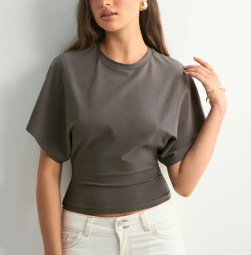 Polo din bumbac Arden Drape
