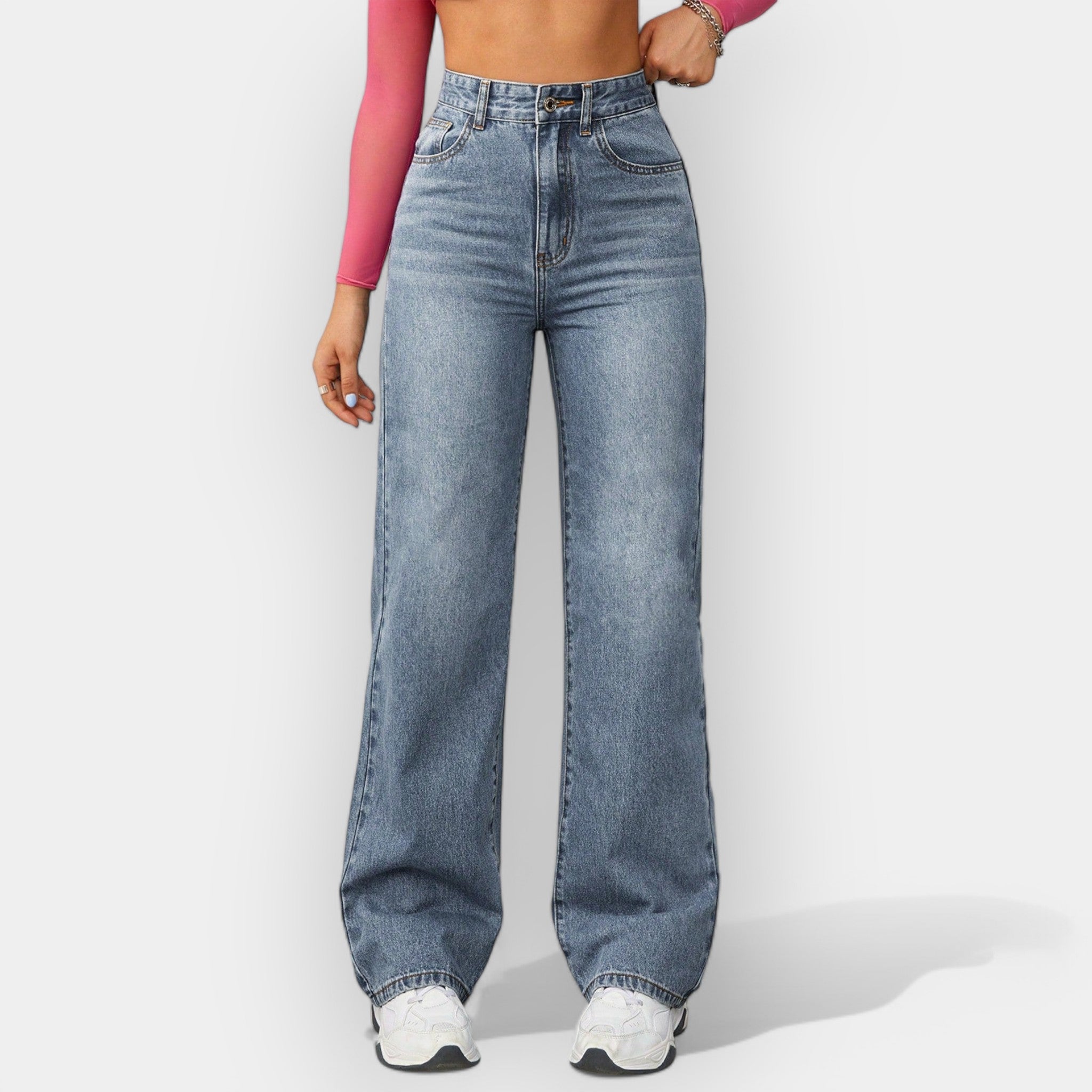 Magdaléna Eleganță Clasică Jeans pentru Confort Zilnic