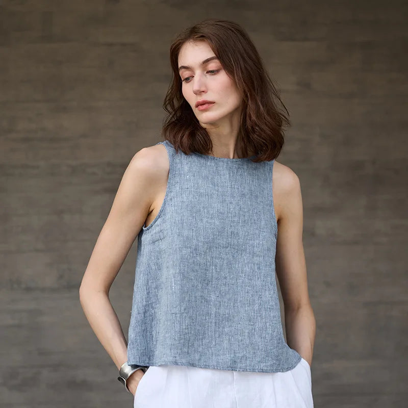 Vesta din Chambray Reversibilă