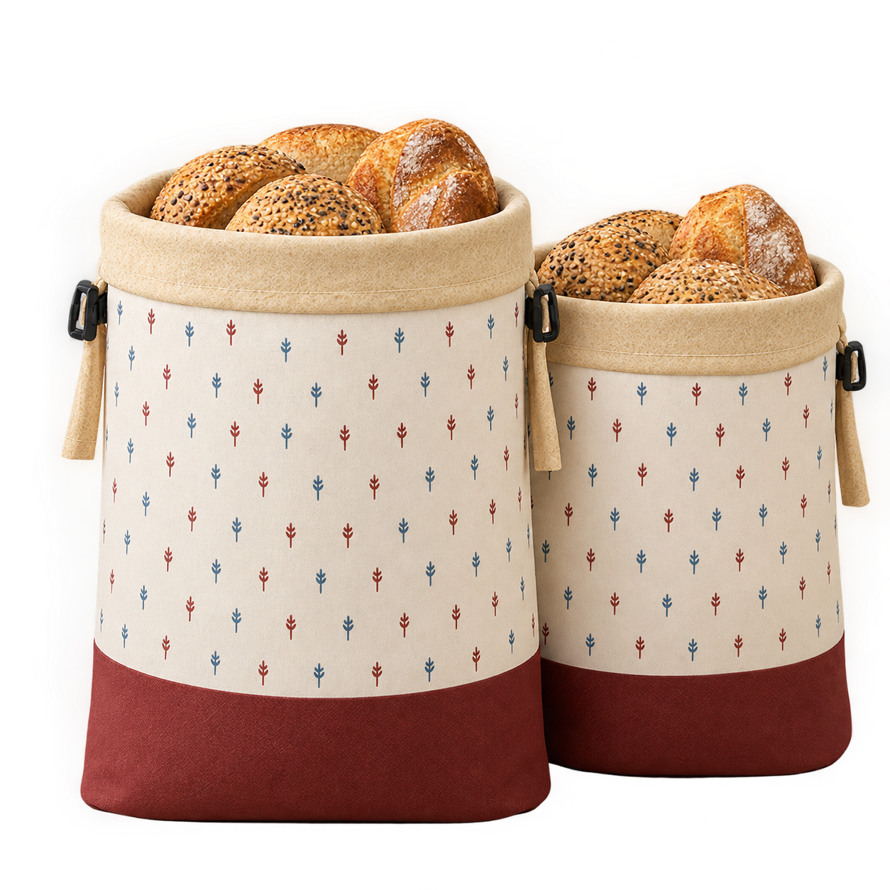 Sac pentru pâine din ceară de albine și 100% bumbac — Premium