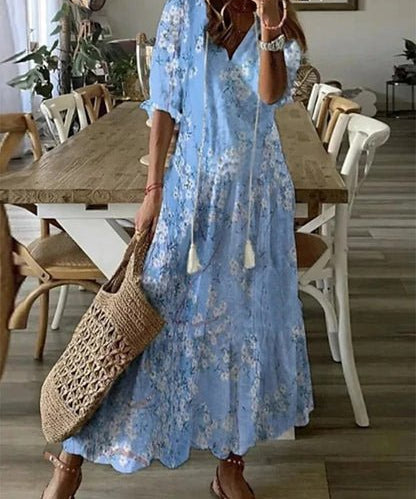 Luna | Rochie midi stil boho