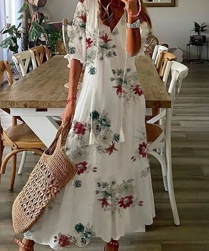 Luna | Rochie midi stil boho